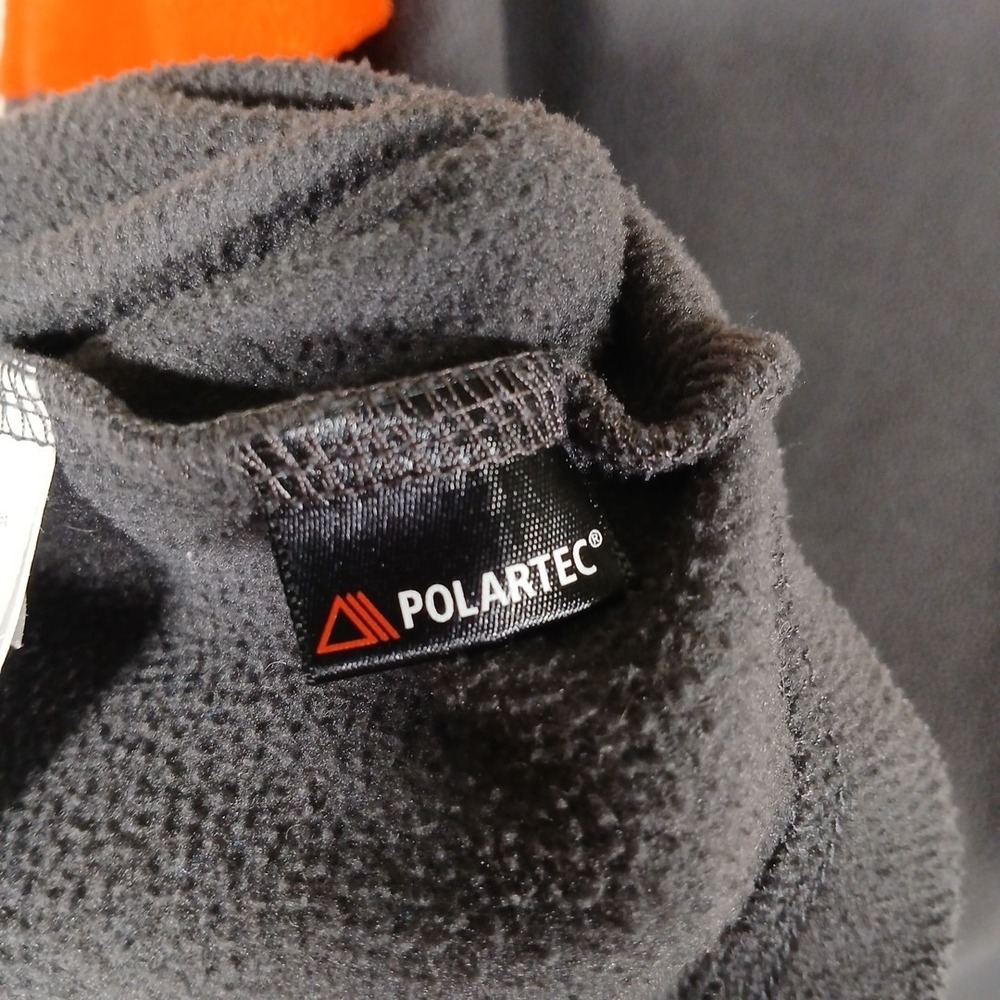 Helly Hansen Polartec Daybreaker 2.0 Fleece Jacket Youth Boys 16 Gray Orange LS - Picture 5 of 15
